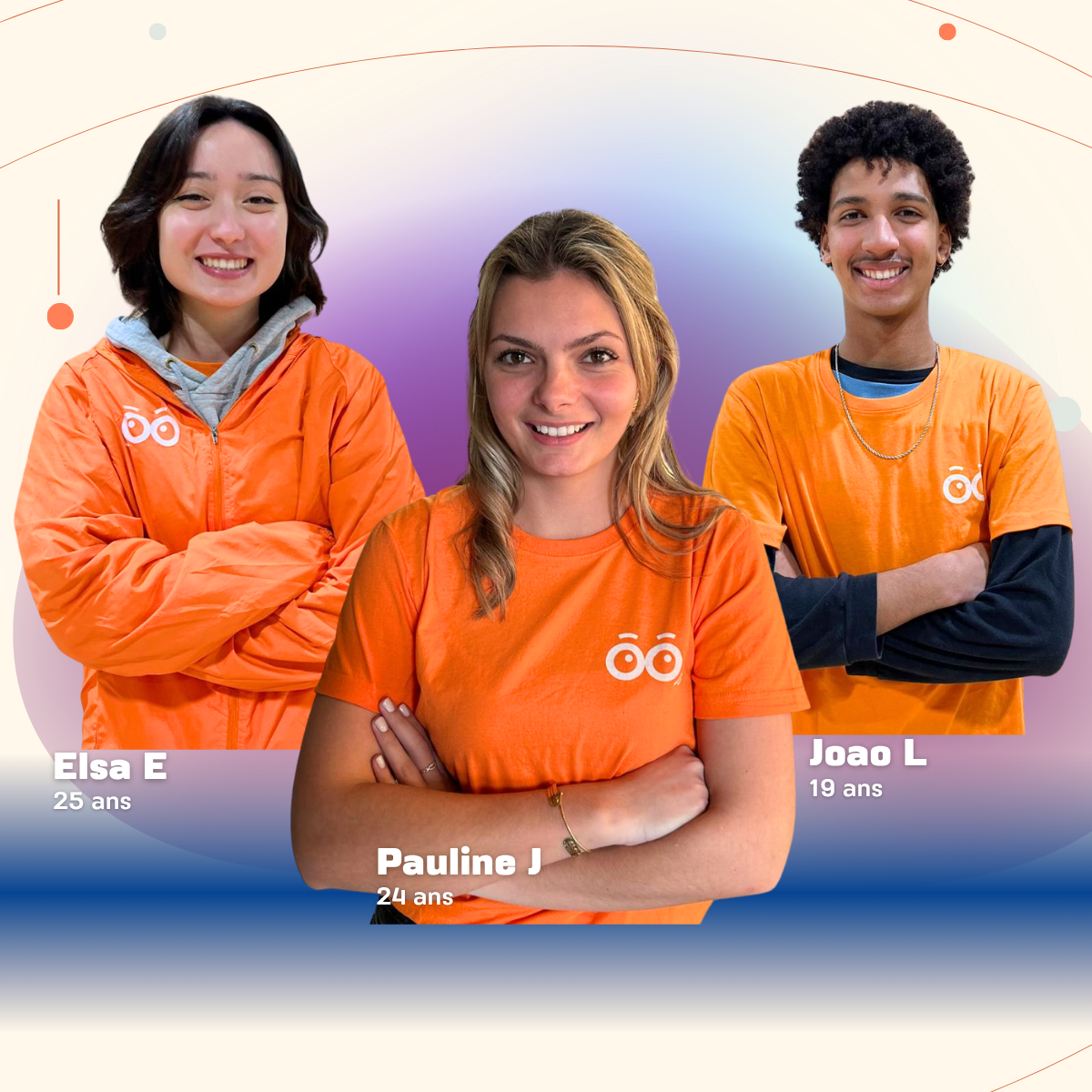 Portraits de nos animateurs et animatrices passionnés